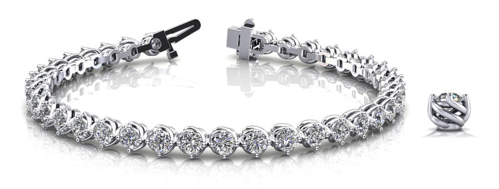 Platinum Diamond Line Bracelet | 2 ctw