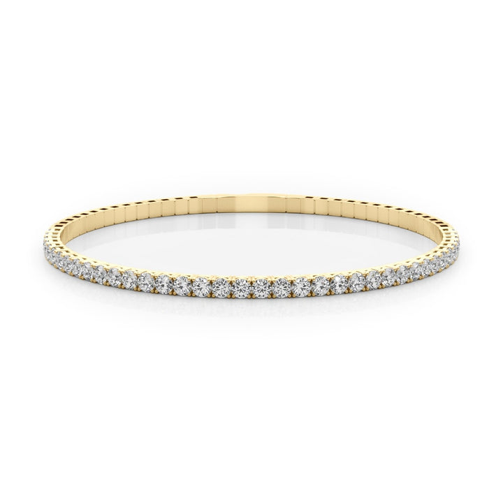 18K Yellow Gold 7/8 ct tw New Style Diamond Bracelet