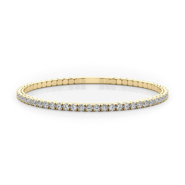 18K Yellow Gold 1 5/8 ct tw New Style Diamond Bracelet