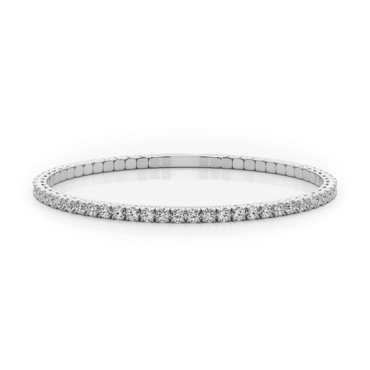 14K White Gold 1 5/8 ct tw New Style Diamond Bracelet