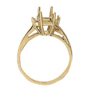 14K Gold Multi-Diamond Round Fashion Ring