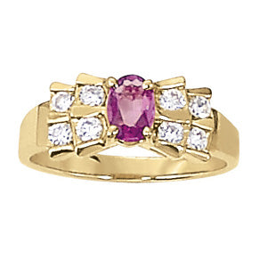 Multi-Diamond Round Fashion Ring