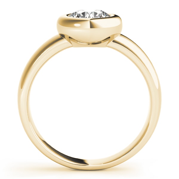 14K Yellow Gold 1 ct tw Solitaire Diamond Engagement Ring