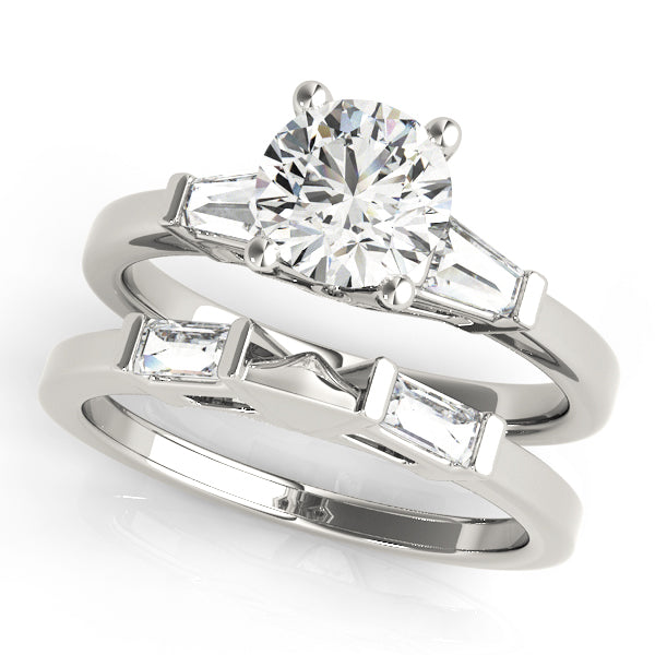 14K White Gold 1.2 ctw Diamond Engagement Ring