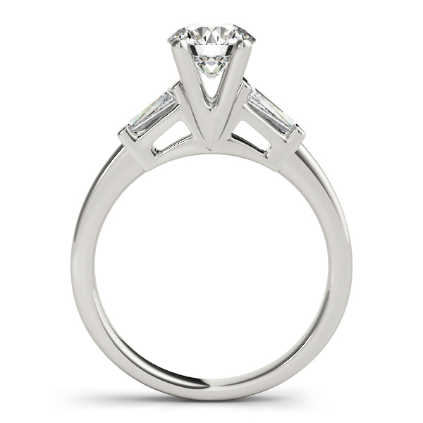 Platinum 0.7 CT Diamond Engagement Ring