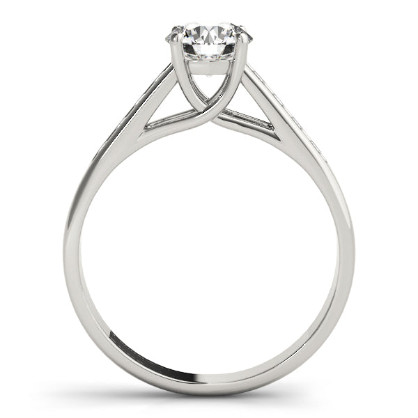 18K White Gold 1 ct Diamond Trellis Engagement Ring