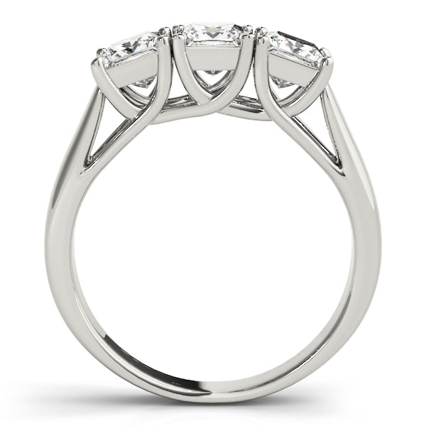 14K White Gold Princess Diamond Engagement Ring