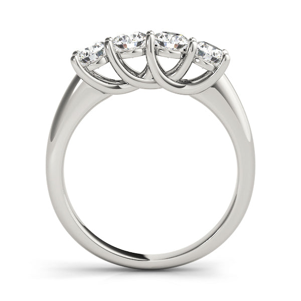 18K White Gold Diamond Wedding Ring