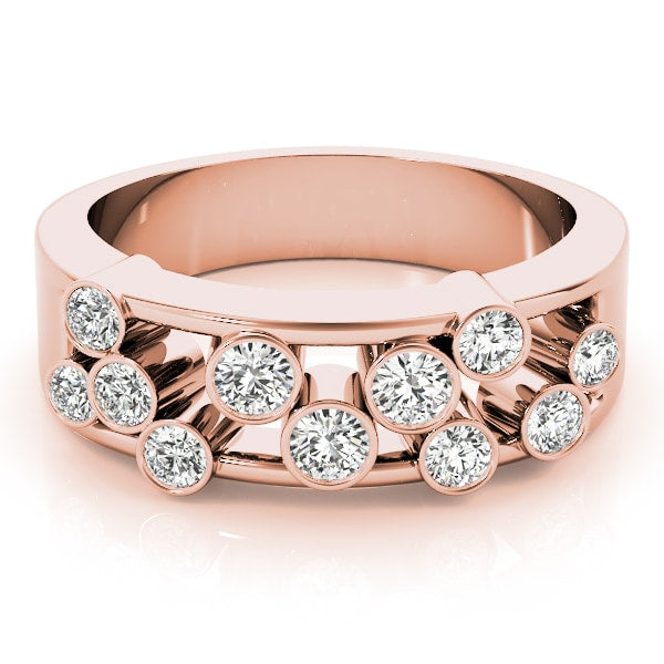14K Rose Gold 1 ct tw Fashion Diamond Ring