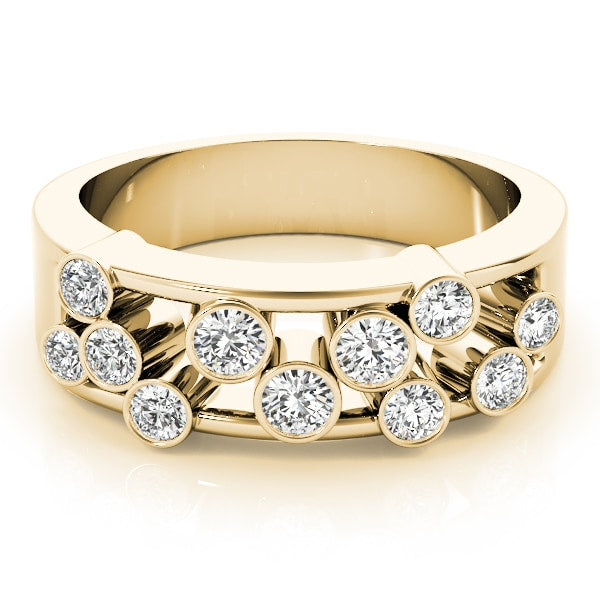 14K Yellow Gold 1 ct tw Fashion Diamond Ring