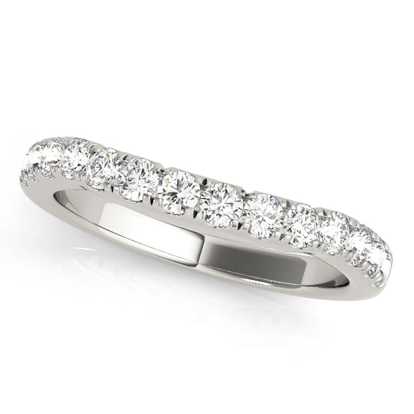 Platinum White Diamond Wedding Ring