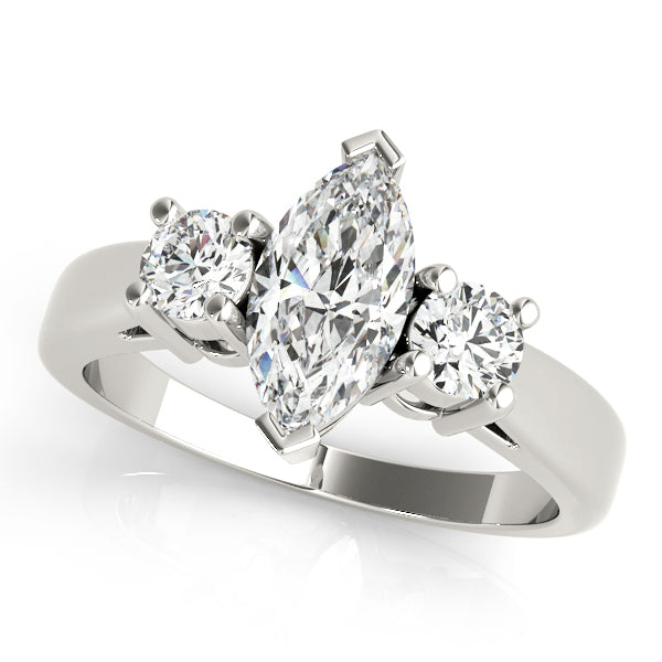 2-Stone Round Diamond Fashion Ring