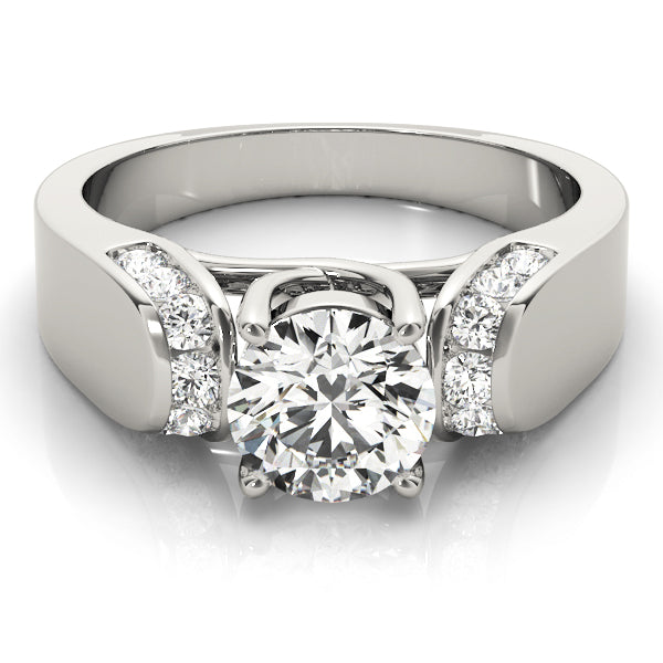 18K White Gold 1.33ctw Diamond Engagement Ring