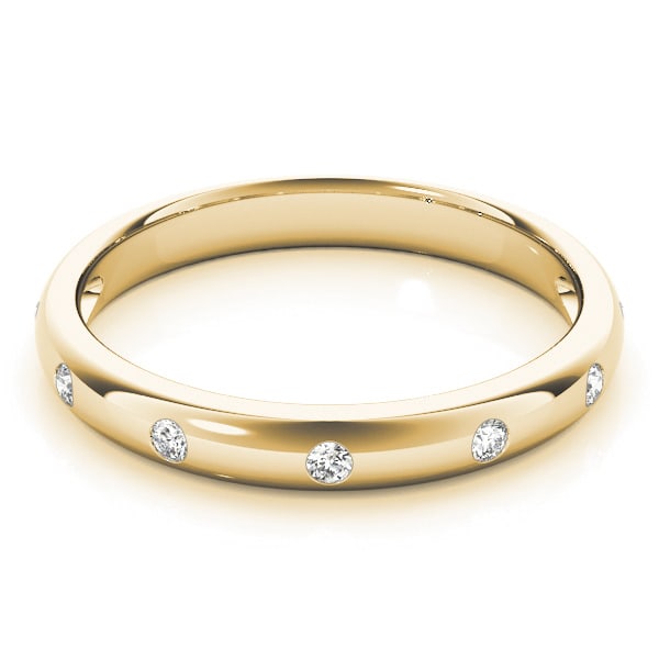 14K Yellow Gold 1/10 ct tw Fashion Diamond Ring