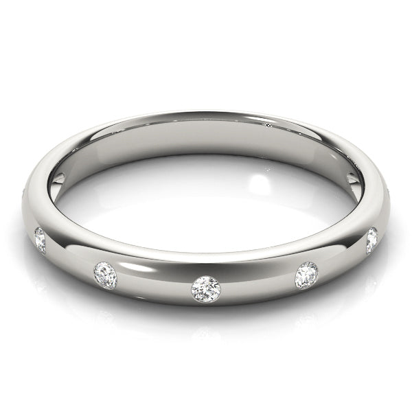 18K White Gold Multi-Diamond Fashion Ring
