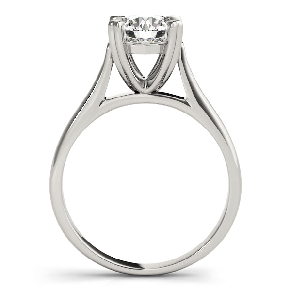18K White Gold 1ct Diamond Solitaire Engagement Ring