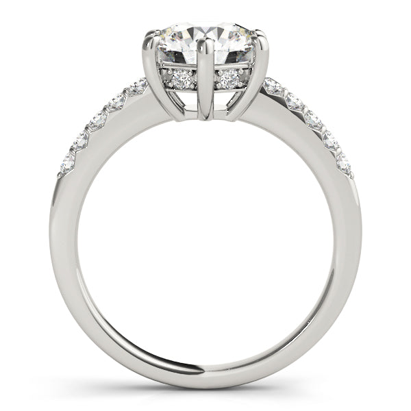 18K White Gold 1.16 ctw Diamond Engagement Ring