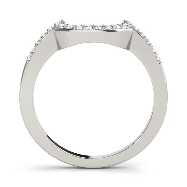 Platinum White Diamond Wedding Ring