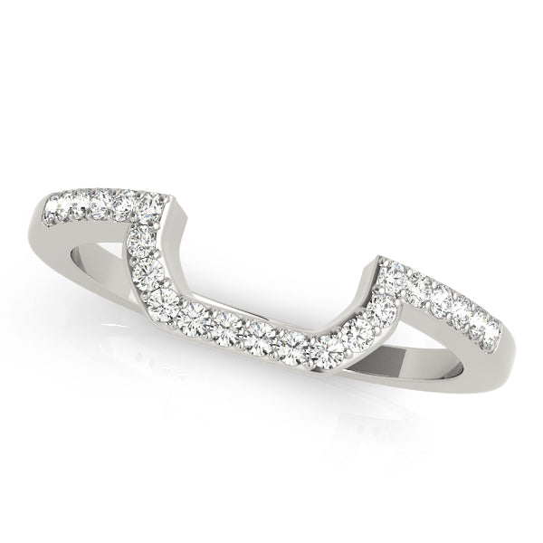 Platinum White Diamond Wedding Ring