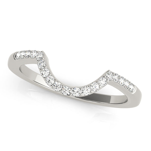 Platinum White Diamond Wedding Ring