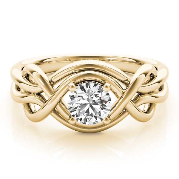 14K Yellow Gold 1/2 ct tw Fashion Diamond Ring