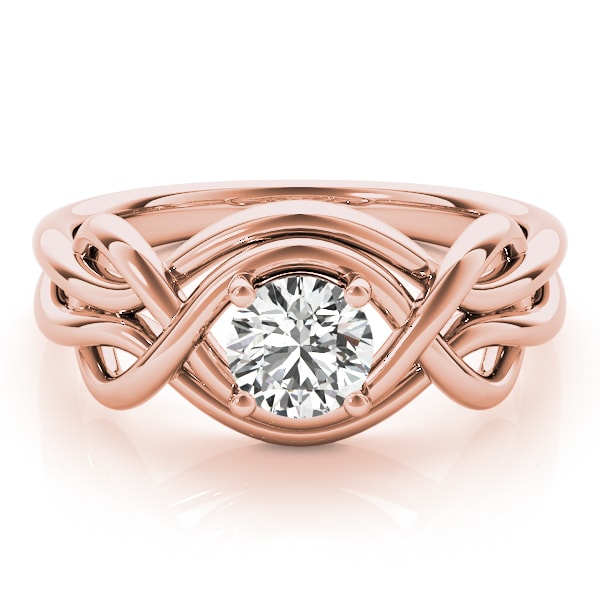 18K Rose Gold 1/2 ct tw Fashion Diamond Ring