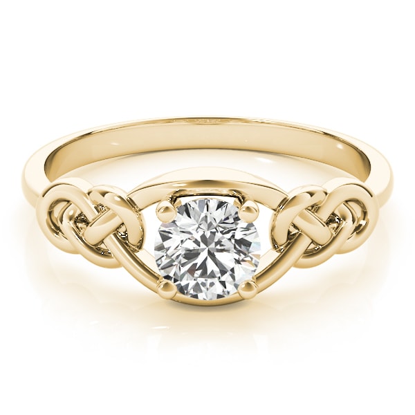 18K Yellow Gold 1/2 ct tw Fashion Diamond Ring