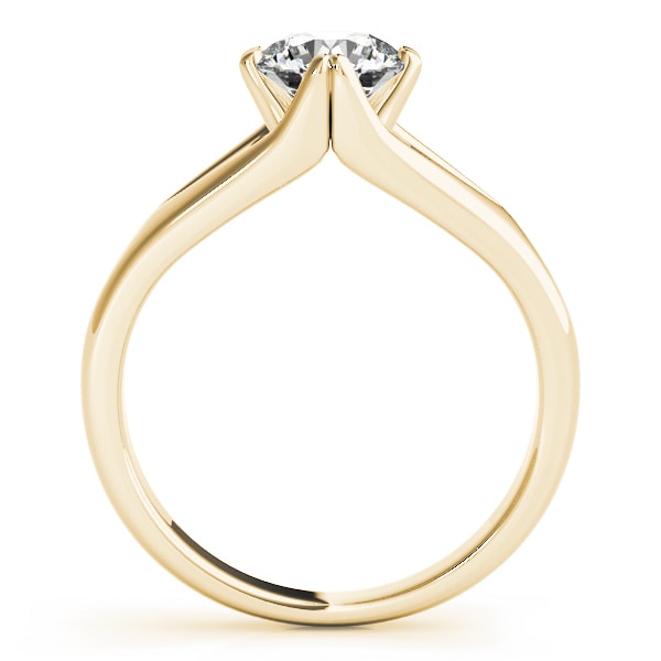 18K Yellow Gold 1 7/8 ct tw Solitaire Diamond Engagement Ring