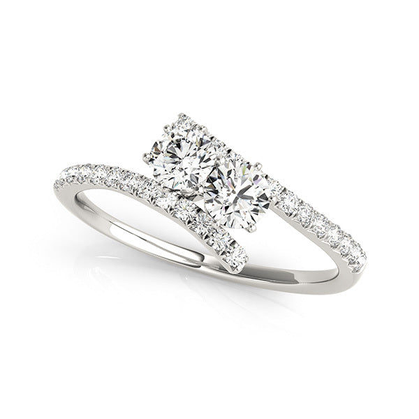 Platinum Multi-Diamond Fashion Statement Ring