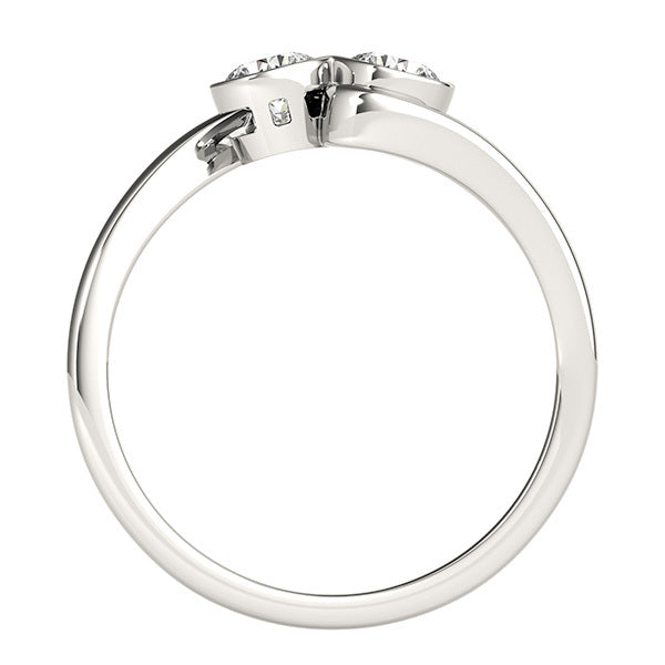 14K White Gold 1ctw Round Diamond Ring