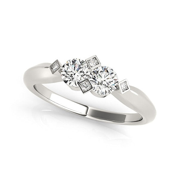 18K White Gold 1 ct tw Fashion Diamond Ring