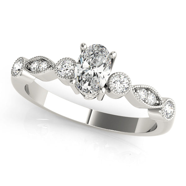 18K White Gold Diamond Fashion Ring