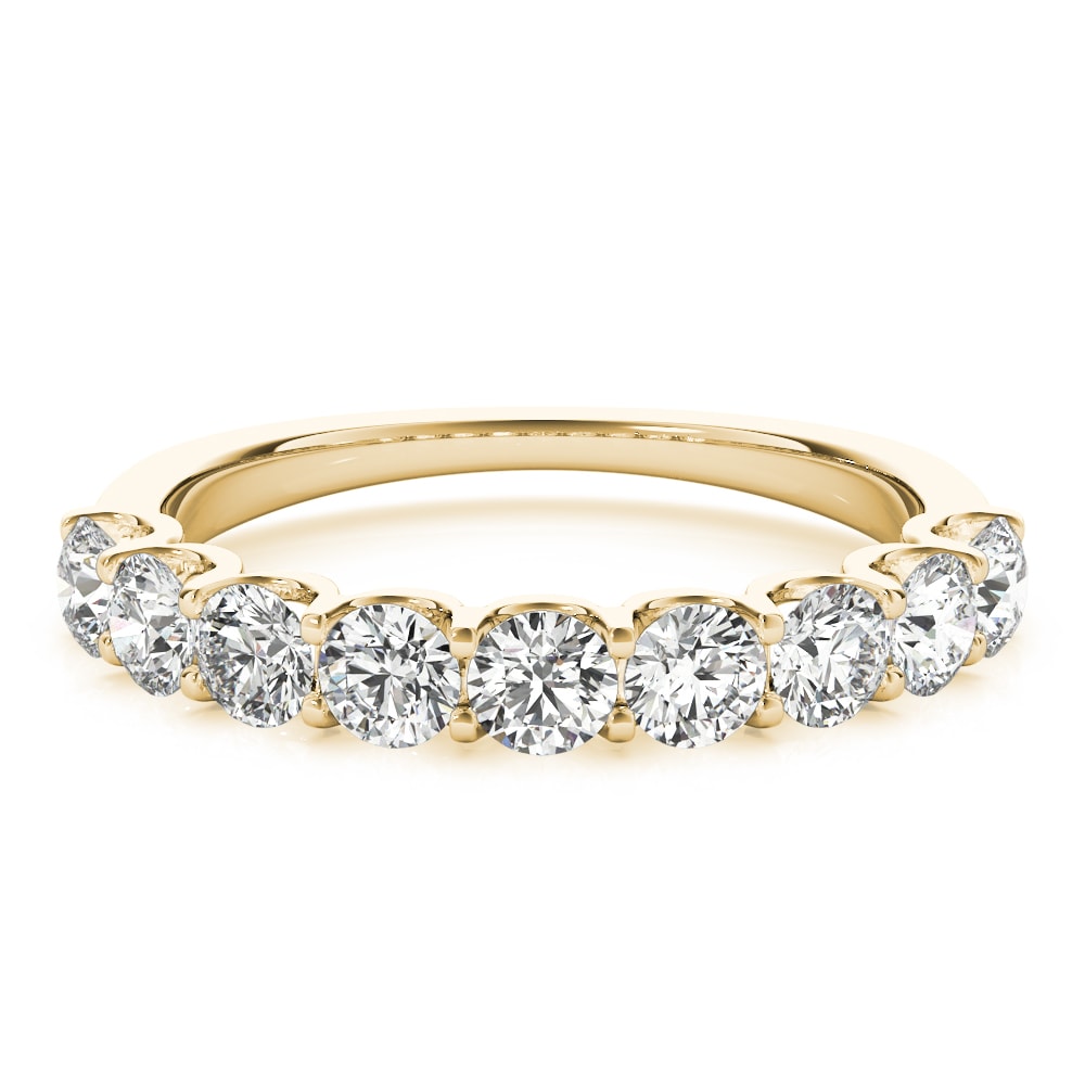 14K Yellow Gold 1 ct tw Diamond Wedding Ring