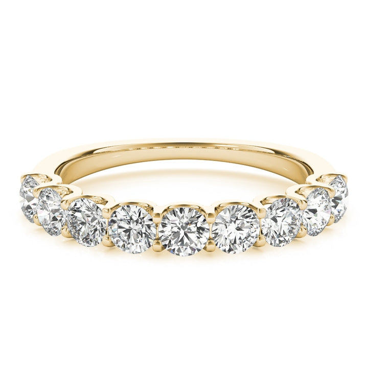 14K Yellow Gold 1 ct tw Diamond Wedding Ring