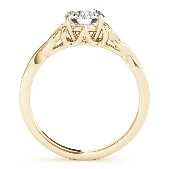 18K Yellow Gold 1/2 ct tw Solitaire Diamond Engagement Ring
