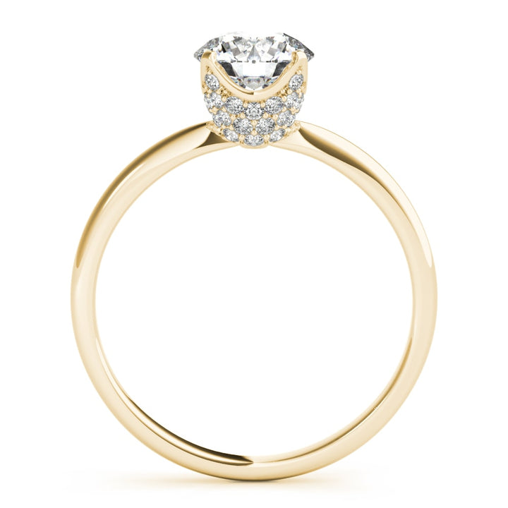 14K Yellow Gold 1 1/4 ct tw Solitaire Diamond Engagement Ring