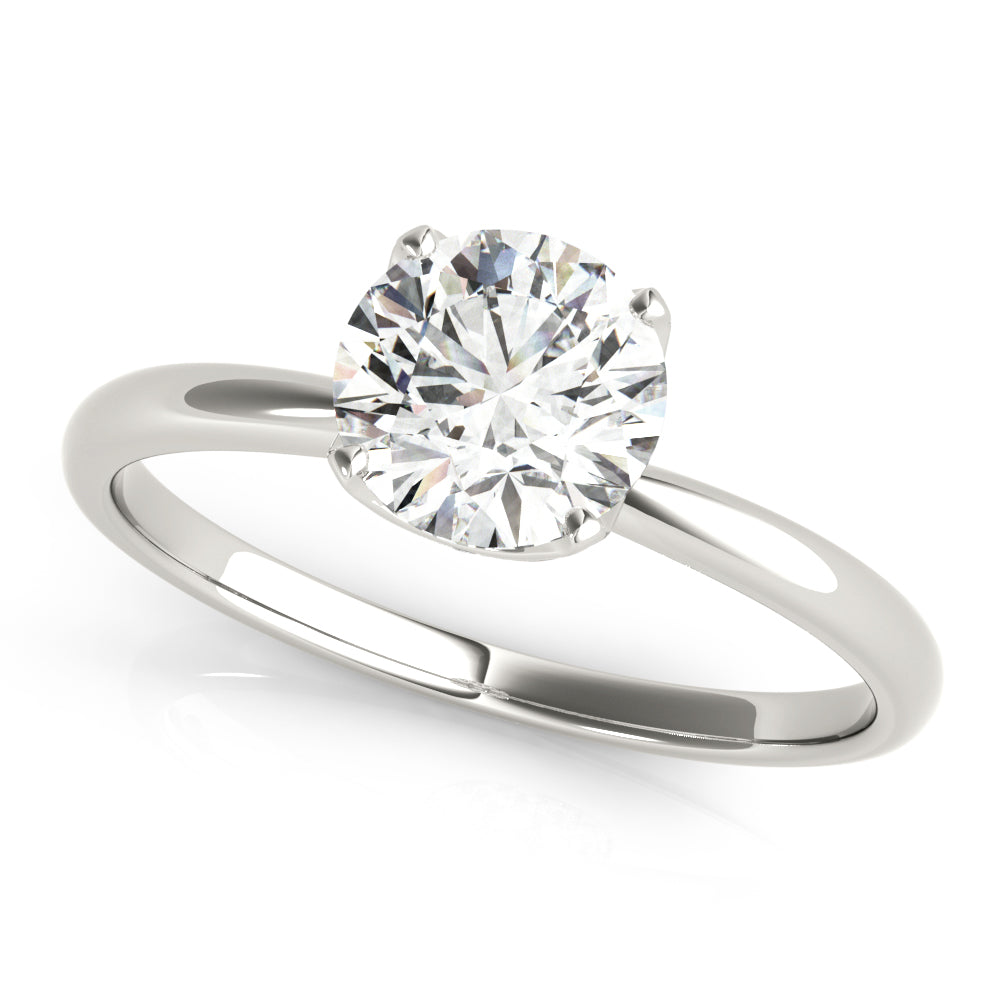 14K White Gold 1 ct Diamond Engagement Ring