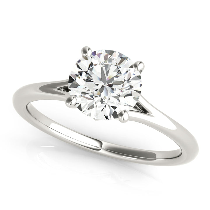 Platinum 1 ct tw Solitaire Diamond Engagement Ring