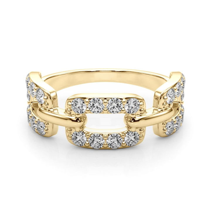 14K Yellow Gold 3/4 ct tw New Style Diamond Ring