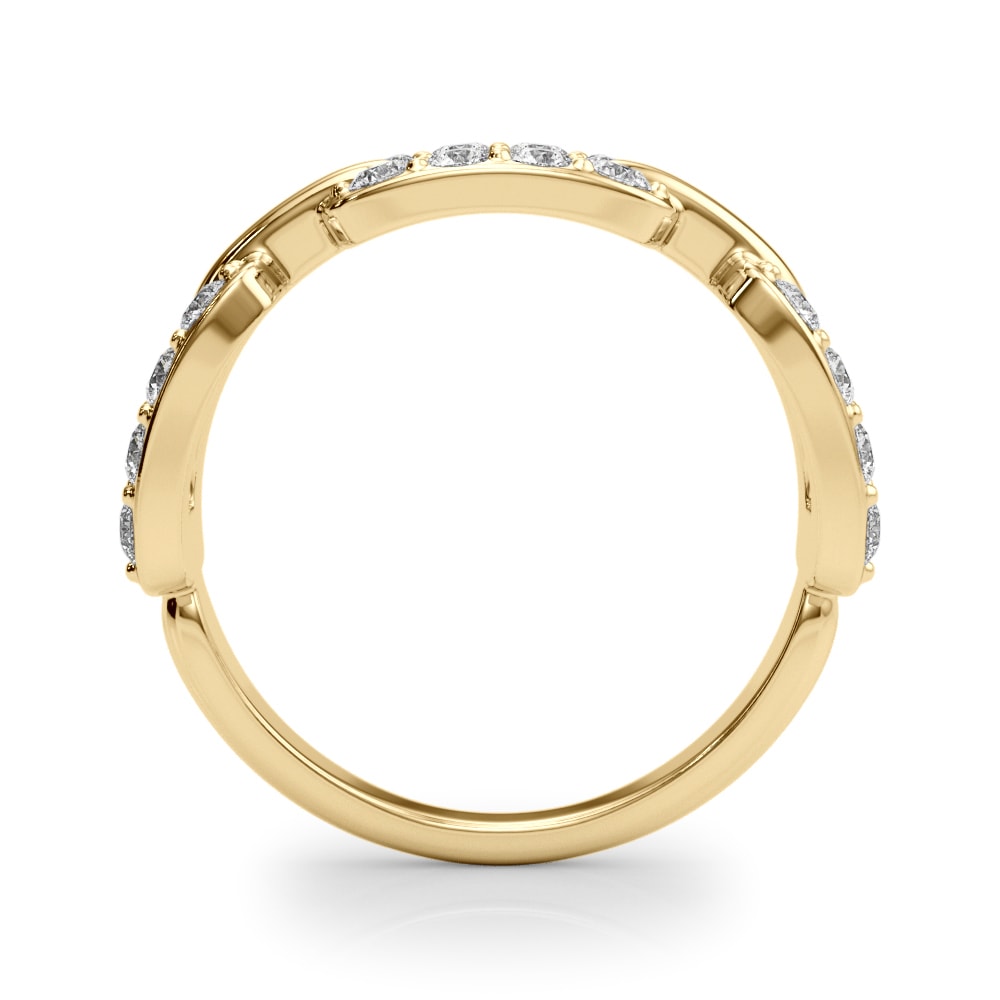 18K Yellow Gold 3/4 ct tw New Style Diamond Ring