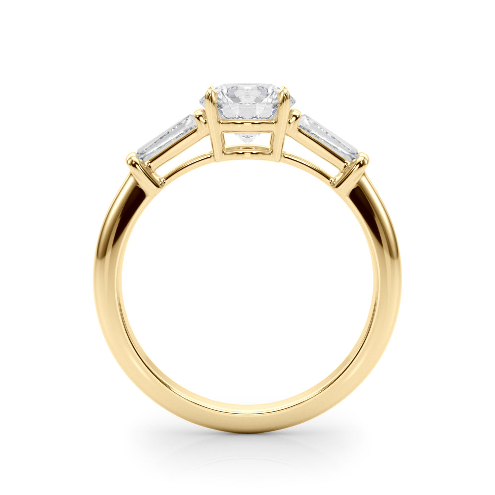 18K Yellow Gold 1.5 CT Diamond Engagement Ring