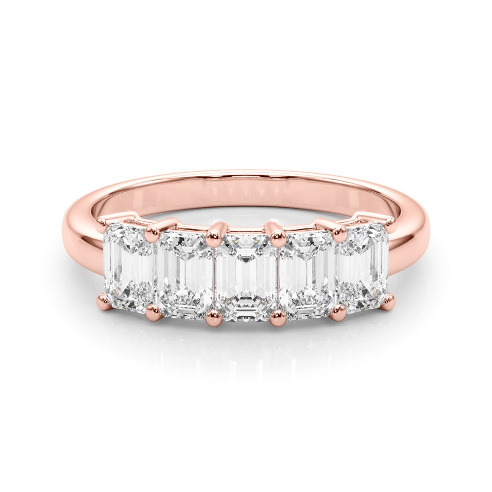 18K Rose Gold 1 5/8 ct tw New Style Diamond Engagement Ring