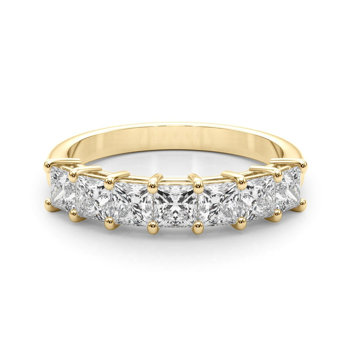 14K Yellow Gold 7/8 ct tw Fancy Shape Diamond Wedding Ring