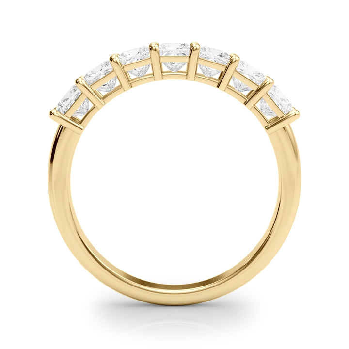 18K Yellow Gold 7/8 ct tw Fancy Shape Diamond Wedding Ring