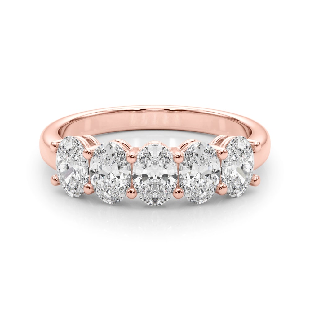 14K Rose Gold 1 5/8 ct tw New Style Diamond Engagement Ring