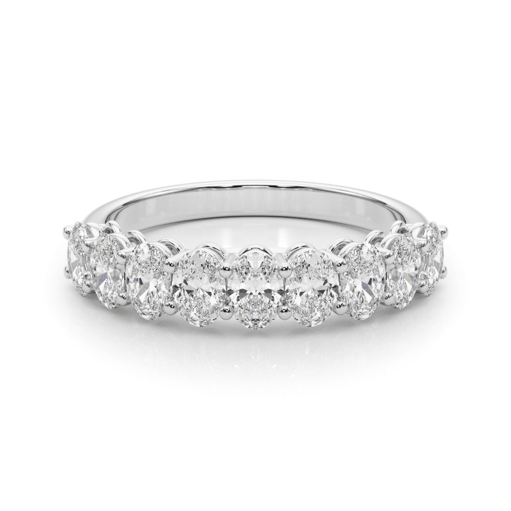Platinum White 1.8 CT Oval Diamond Ring