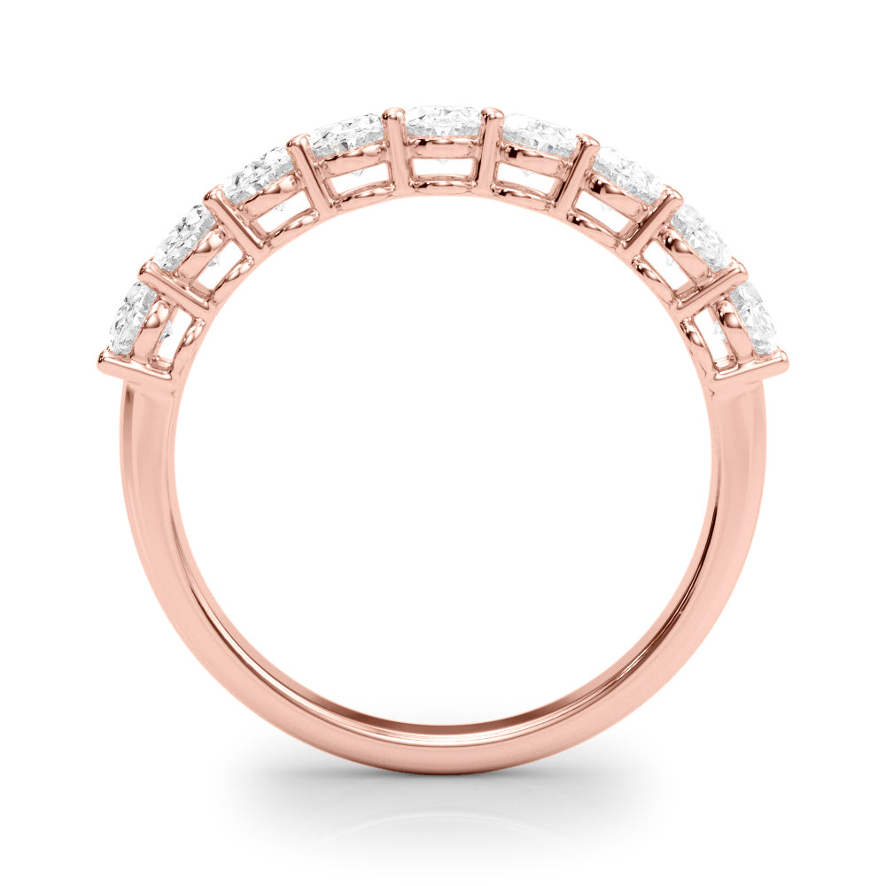 18K Rose Gold 1.8 CT Oval Diamond Engagement Ring
