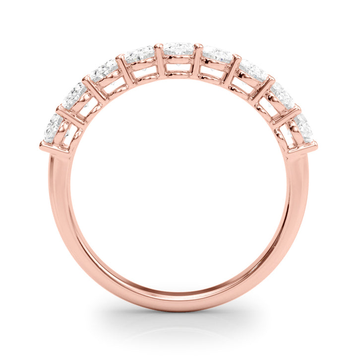 18K Rose Gold 1.8 CT Oval Diamond Engagement Ring