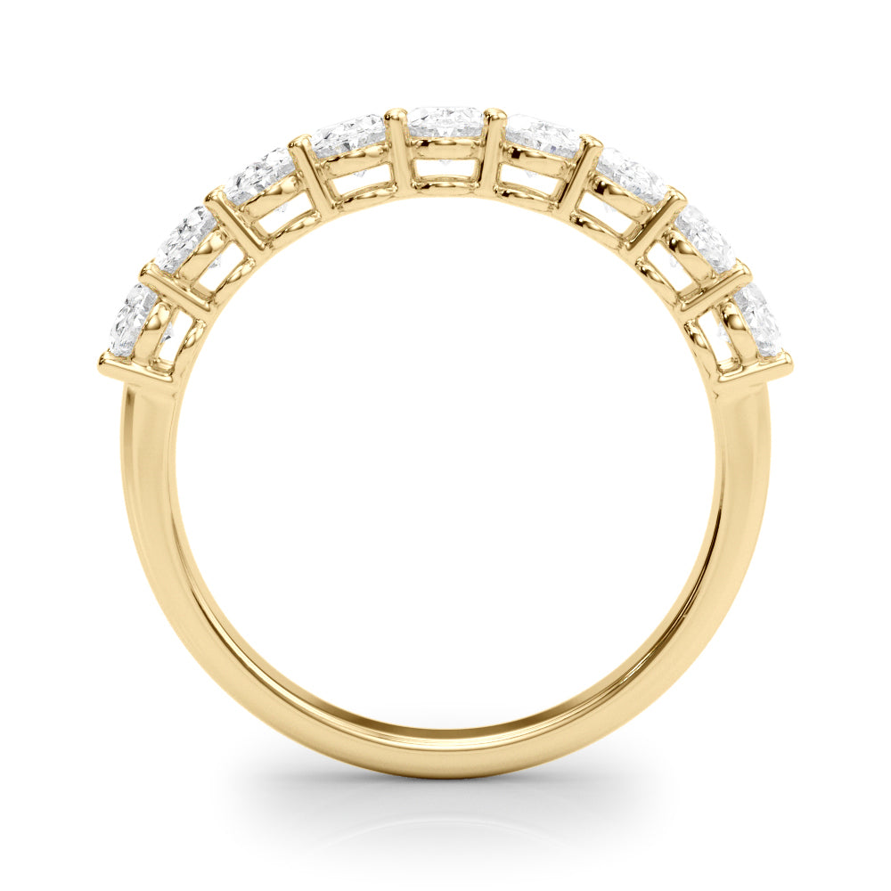 18K Yellow Gold 1.8 CT Oval Diamond Engagement Ring