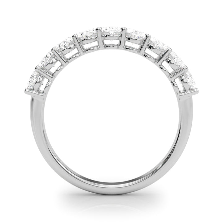 18K White Gold 1.8 CT Oval Diamond Engagement Ring